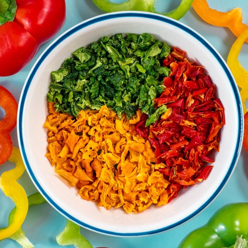 Dehydrated Bell Peppers