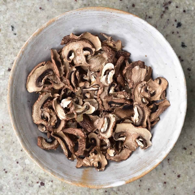 Dehydrated Mushrooms