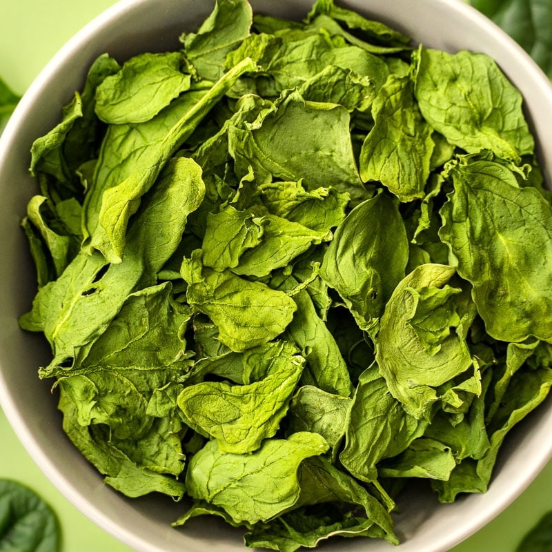 Dehydrated Spinach